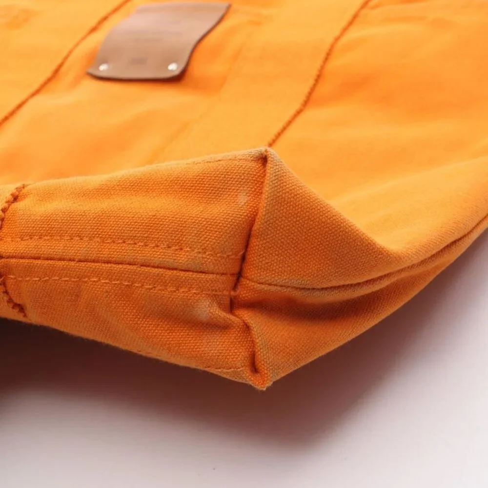 Hermes Tote Bag Fourre Tout Cabas Orange Canvas Fourre Tout Cabas - Picture 6 of 14